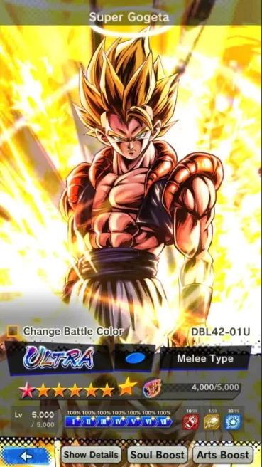 D284-IOS+Android-UL Super Gogeta+New Vegito Red Star+11 Legends Limited+God SS Vegito+Vegeta and Goku+SS4 Gogeta+SS4 Goku