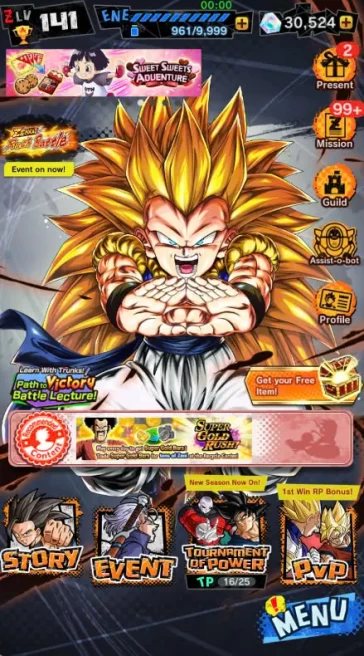 D285-Android Only-30.500 Chrono Crytal+Fusion Vegeta and Goku Red Star+Gotenk-Soul+Eevent Fram CC