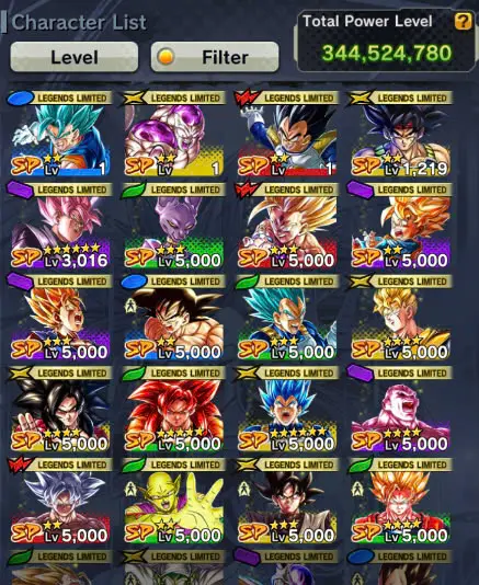 D286-IOS+Android-UL(Majin Vegeta+Turles)+344 Millions Power+20 Legends+Good Equipment+Story Available Farm Chrono Crytal+Goku Black+SS2 Goku