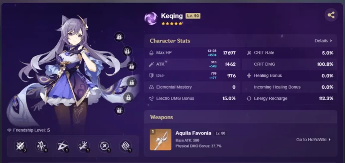 AR55 / NA 6X 5 STAR LEGENDS Xiao / Raiden / Qiqi c1 / Keqing / Aloy / Traveler c5 / 2-WEAPON-LGEN09