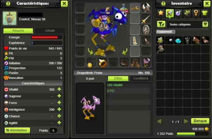 ENU 98 Kelerog (+1M Kamas) !! Jamais Certifie, 100% Safe.