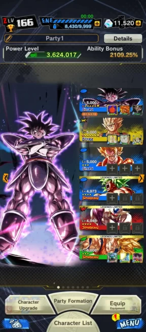 ANDROID ONLY+11K Chrono Crytals-UL Turles 8s+UL Majin Vegeta 8s+UL super Gogeta+Some Legends Limited-ANDROID-IOS-BANDAI (528)