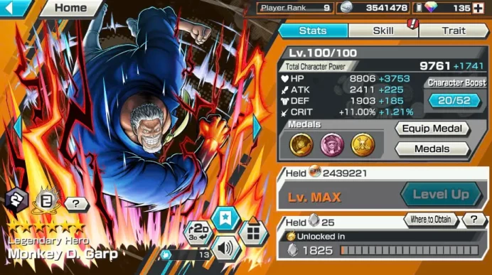 BR408-IOS+Android-4 Ex Meta(Garp Max+Sabo Max+Kuzan Max+Zoro)+800 Fragment+Nice Items+Egghead Luffy+S-Hawk+New Sanji+Bluneo+Solo Fresh