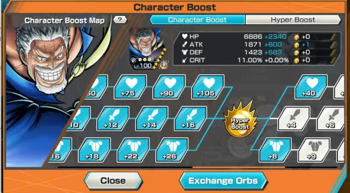 BR416-IOS+Android-Ex Garp Boost 3-38/52+Koby Max+S-Bear Max+Rayleigh Max+Katakuri Max+Good Medal+Support 136%+Kaku+Egghead Zoro+Young Ray