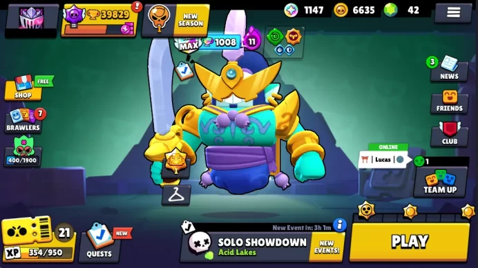 87 BS◆39k TROPHIES◆126 SKINS◆MAX RANK [3]◆RANK 40 [7]◆RANK 30 [18]◆RANK 25 [22]◆9 HYPERCHARGE◆9 MAX POWER◆12 LEG◆ BR95