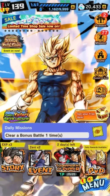 D290-Android Only+UL Majin Vegeta Red Star+UL Turles+20.400 Chrono Crytal+Pikkon+Fresh Account