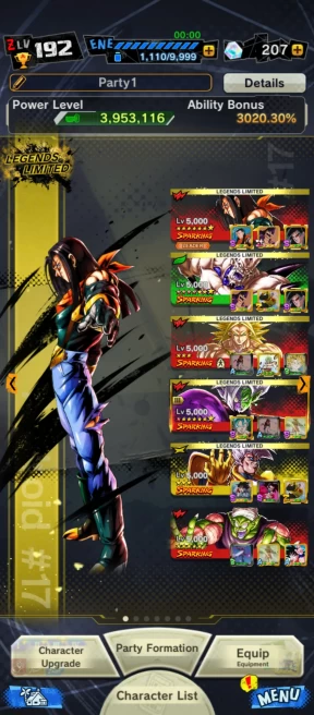 D66-IOS+Android-Nice Team GT-Shenron 11 Red star+Super 17+Super Baby 2+SS4 Goku Zenkai+SS4 Gogeta+Zamasu Zenkai+Broly+Good Equipment