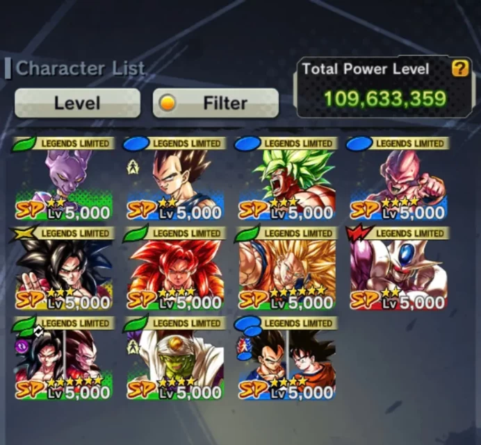 D85-IOS+Android-4 UL(Turles+SS4 Gogeta+Super Vegito)+11 Legends+Team GT+SS4 Goku+SS4 Goku And Vegeta+Soul+Event Farm CC