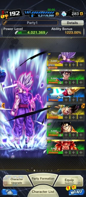 D155-IOS+Android-UL Beast Gohan Full Red Star+21 Legends+New Vegito+Piccolo+SS3 Goku+Fusion Goku and Vegeta+God Vegito+Beast Gohan+SS4 Gogeta