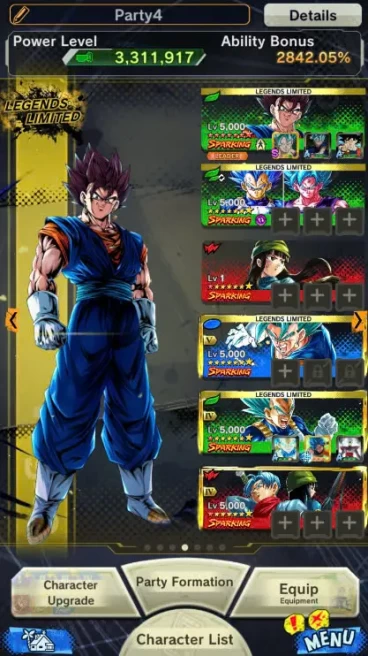 D195-IOS+Android-New Vegito Full Red Star+11 Legends+Have Equipment+God Vegito  Zenkai+Trunks Zenkai+SS4 Gogeta+Vegeta and Goku+Mai Red star