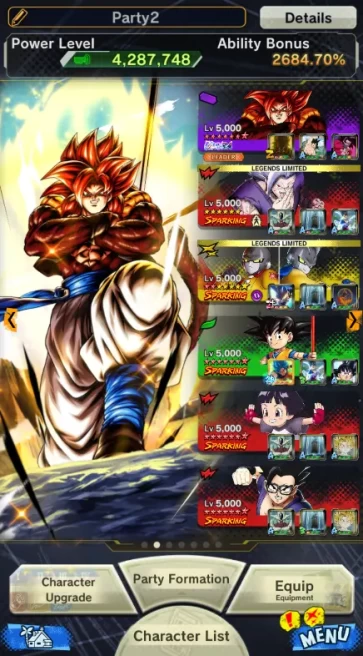 DR911-UL SS4 Gogeta Full Star+Nice Team+Good Equi-Ultimate Gohan+Beast Gohan+Piccolo+Gammar+New Goku Mini Full Red Star