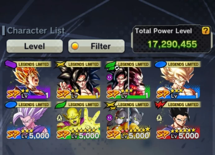 DR911-UL SS4 Gogeta Full Star+Nice Team+Good Equi-Ultimate Gohan+Beast Gohan+Piccolo+Gammar+New Goku Mini Full Red Star