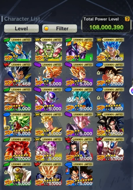 DR743-UL Frieza Full Red Star+FullTeam Frieza+23 LF(Fusion Vegeta&Goku+Frieza Power+Cooler+SS4 Gogeta+Pikkon+SS Gohan+Broly Zenkai+GodSSVegito