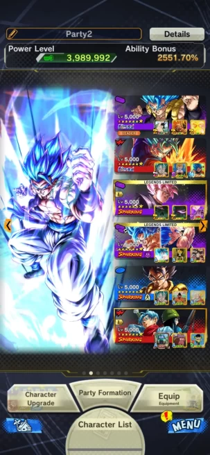 DR729-IOS+Android-3 UL(Vegito Blue+Gogeta Blue Team)+18 Legends+Good Equipment-God SS Vegito+God SS Gogeta+God SS Vegeta+Rose+Vegeta and Goku