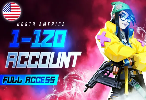 NA | 1-120 SKIN MAIL CHANGEABLE VALORANT ACCOUNTS