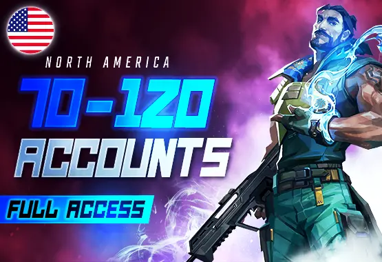 NA | 70-120 SKIN MAIL CHANGEABLE VALORANT PREMIUM ACCOUNTS