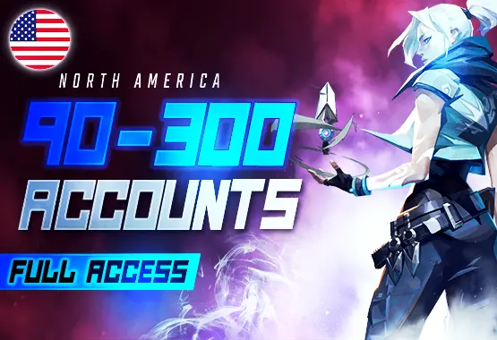 NA | 90-300 SKIN MAIL CHANGEABLE VALORANT PREMIUM ACCOUNTS