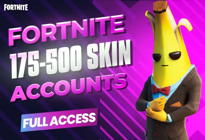 FN 175-500 SKINS/OUTFITS PREMIUM FULL ACCESS ACCOUNTS | OUTFITS | PICKAXES | GLIDERS | BACKPACKS