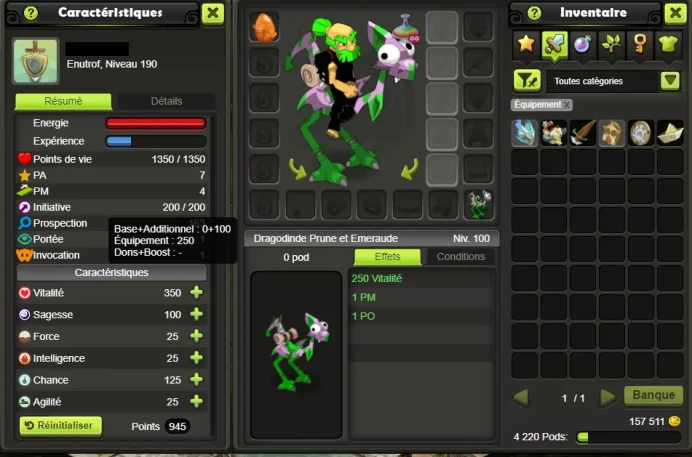 ENU 190 (Scroll +100 ALL) Blair !! Never Certificat, 100% Safe.