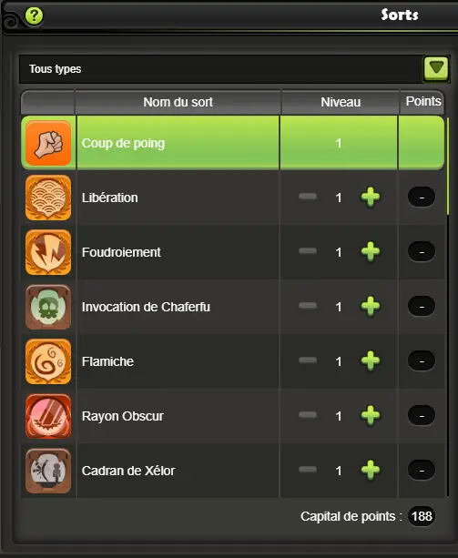 XELOR 189 (Scroll +100 ALL) Blair !! Never Certificat, 100% Safe.