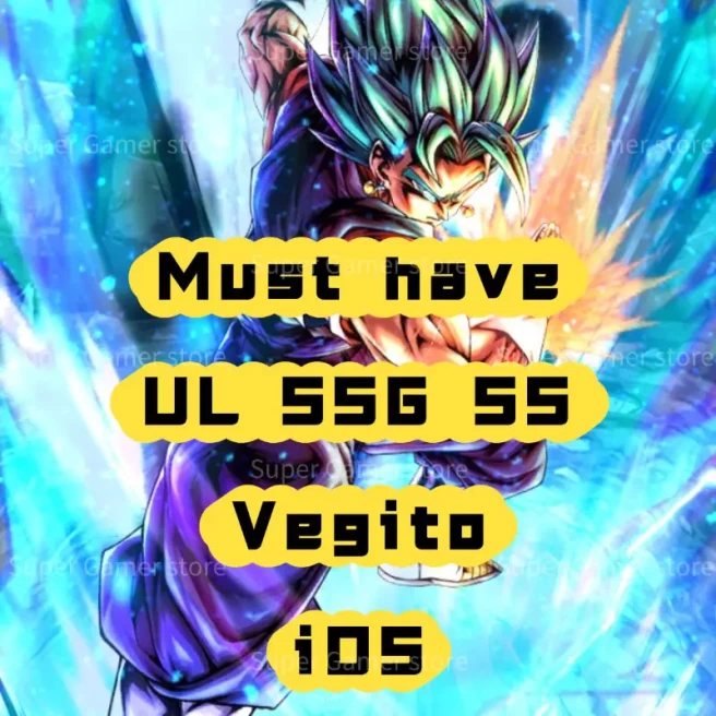 [iOS]UL Super Saiyan God SS Vegito[red]+43000-48000CC+0~5LL[Global]Auto delivery[BNID Login]