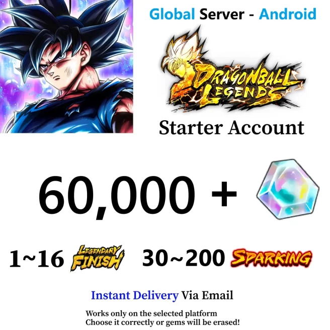 Android 60,000+ Chrono Crystal Accounts - Fast Deliver - BNID Login