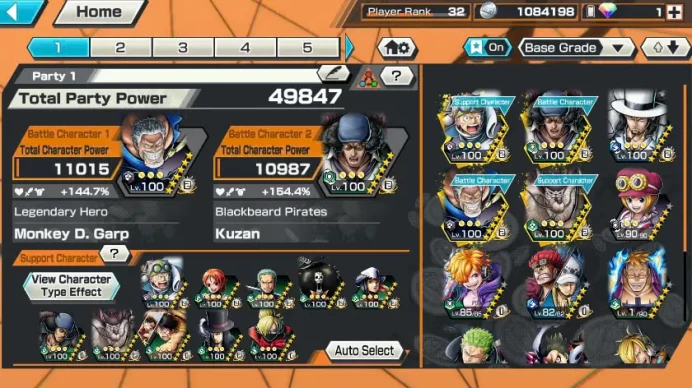 BR420-IOS+Android-All Meta 4 Ex(Garp+Kuzan+Lucci+Kid Law)+Good Medal+Support 153%+Koby Max+Jabra Max+S-Bear+Sanji+Egghead Zoro+S-Hawk+Pacifista