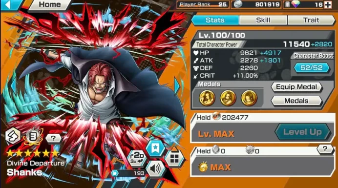 BR434-IOS+Anddroid-Shank V4 Full Boost 4+4 Ex(Sabo+Roger+White Beard)+Good Medal+Support 149%+Rayleigh Max+Oden v2 Max+Jabra+Koby Max+D.Garp Max