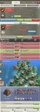 # CAPITAL HALL 9 # | Clan Level 17 | Name: CLASH/PLAYERS* | Wins 314 , Losses 204 | League: Crystal 3