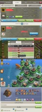 #CAPITAL HALL 10(2642 upgrades)# | Level 18 | Name : DARK LEGENDS | Wins 140 Losses 133 | Max Cap Army except 3 troops | Awesome Name |Crystal 2