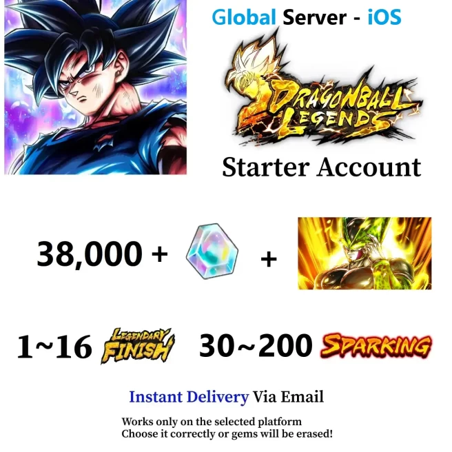[iOS] Ultra Perfect Cell + 38,000+ Chrono Crystal - Fast Deliver - BNID Login