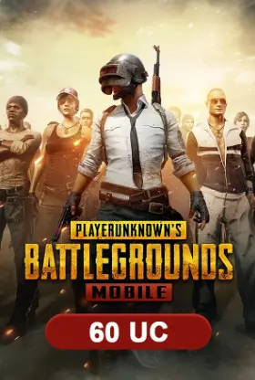 PUBG Mobile 60 UC Top Up Only Need Player ID [All Regions]  Fast Delivery