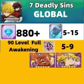 Global|880 Diamonds |random UR 5-20| 5-15 SSR Ticket | 15-20 Other Ticket  /D7Y6