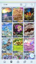 T262~3*EX Dialga~EX: Palkia+Mew~Legendary: Uxie+Mew+Regigigas~1* Heatran~2*EX Aerodactyl ~Ability cards: 6~tradeable