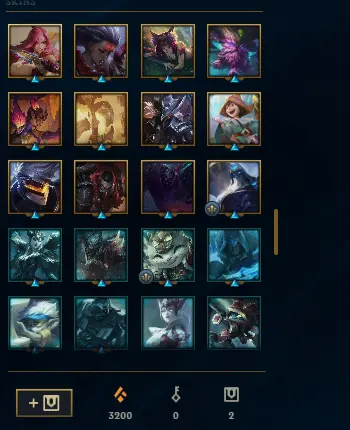 EUW/4 SKIN+21 SKINSHARD/HANDMADE/FRESH MMR/65 CHAMPIONSHARD/FULL ACCESS/
