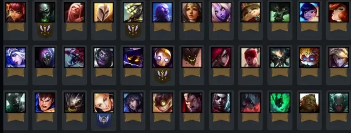 [EUW] 36 Champions / 4 Skins LDF55 
