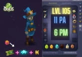 [Hellmina] XELOR 105 + Max opti + stuff + x6 dofus+ abo + kamas / SAFE 100%