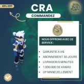 Promo ! Service leveling Cra LVL 129 Boune / 1M Kamas Gratuit / 30j Abonnment Grratuit / Up Manuellement / Garantie A vie