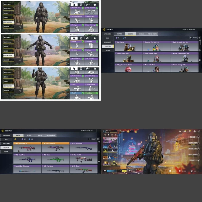 ■Guns: Legend(DR-H,M4) Epic122 ■Skins:All63 ■Dances:All18 ■Only Activision ■Instant Delivery ■UID:7213405278619238402 ■A7007