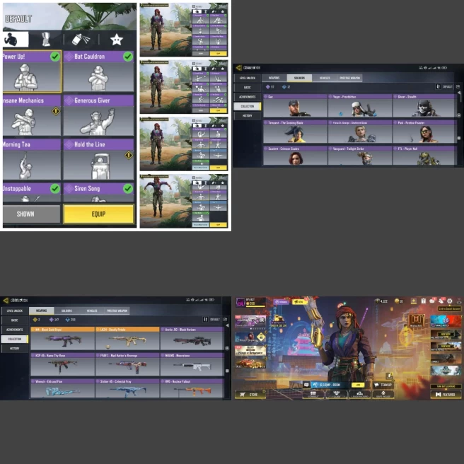 ■Guns: Legend(M4,LK24) Epic147 ■Skins:All69 ■Dances:All25 ■Only Activision ■Instant Delivery ■UID:7325144701212753921 ■A7008