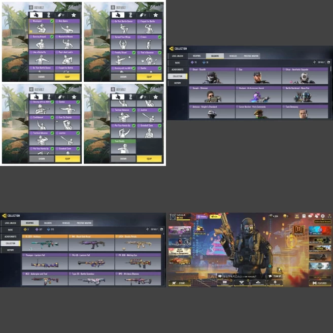 ■Guns: Legend(DL Q33,M4,LK24) Epic167 ■Skins:88 ■Dances:21 ■Only Activision ■Instant Delivery ■UID:7296904329553444865 ■A7009