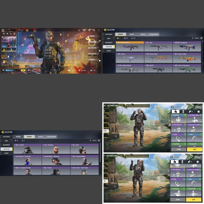 ■Guns: Legend(M4) Epic39 ■Skins:All14 ■Dances:All8 ■Only Activision ■Instant Delivery ■UID:6991683716653711361 ■A7016