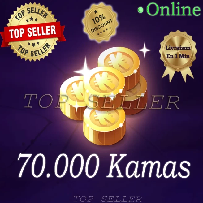 Brial : 70.000 Kamas + Top bonus - Fast Delivery