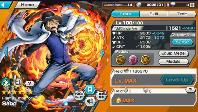 BR452-IOS+Android-Sabo Ex Full Boost+Kuzan Max-Good Medal-Nice Items-Niji+Yonji+S Bear+Egghead Luffy+Egghead Zoro+Egghead Sanji+Kalgara+S-Shark