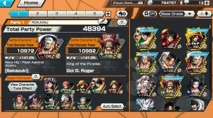 BR454-IOS+Android-5 Ex(Roger Max+Akainu Max+Shank v3 Max+Yamato Hybrid Max+Shank v2)+Good Medal+Nice Items+Egghead Zoro+Sanji+Oden v2+Young Ray