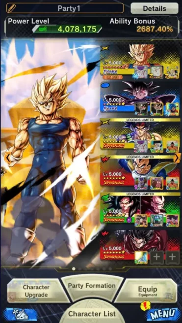 D311-IOS+Android-All Meta 3 UL(Majin Vegeta Full Red Star+Turles Red Star)+9 Legend+Good Equipment+SS4 Goku and Vegeta+SS3 Goku+God Goku+Broly
