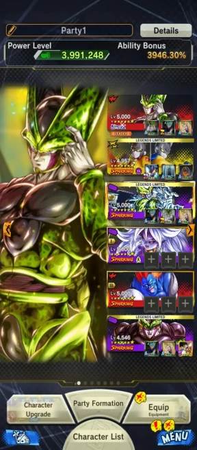 UL Perfect Cell 8s+ Legends Limited (android17 18 8s+Cell zen8+gamma 7s+per fect cell 8s) Have Equip-ANDROID-IOS-BANDAI (575)