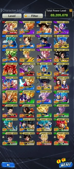 UL super Gogeta 8S+36 LL (new vegito+Goku black+daima+GokuBardock+utm Gohan+Trunk+god ss Gogeta 9S+Goku god+ss4 Goku+Rose Goku) BANDAI(586