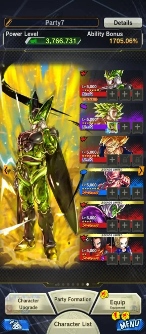 UL Cell 8S+UL Broly+ LF zamasu+Buu kid 7S+Gamma-ANDROID-IOS-BANDAI (590)