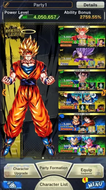 D320-IOS+Android-UL Beast Gohan+36 Legend+Good Equipment+Nice Team+New Vegito 10 Red Star+SS2 Goku+SS4 Goku Zenkai+ 2 Fusions Vegeta&Goku+Trunks